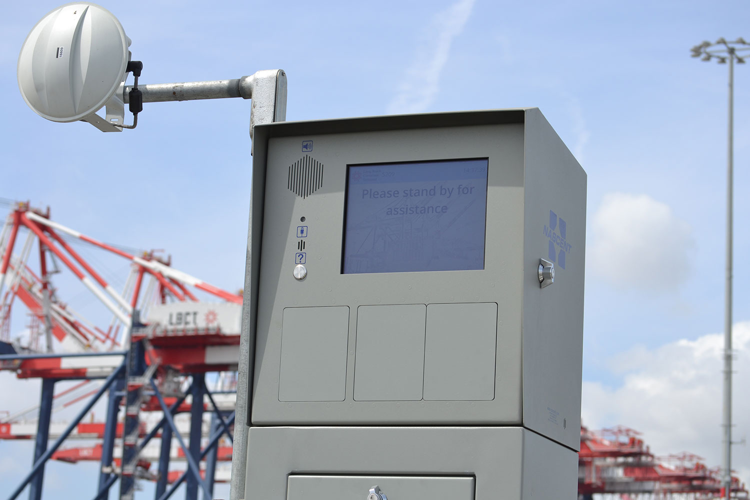 NASCENT’s LivePoint kiosks & callboxes are designed from the ground-up to ensure quality, dependability & durability to withstand even the harshest maritime conditions.